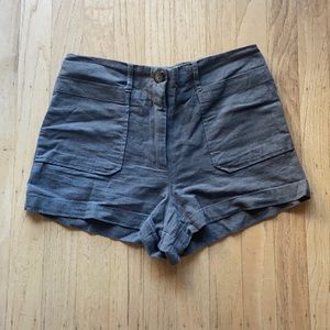 Socialite XS high rise shorts